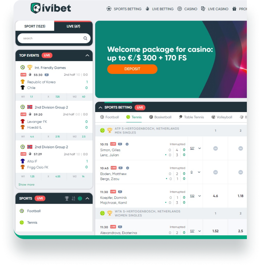 Ivibet Casino-Willkommensboni